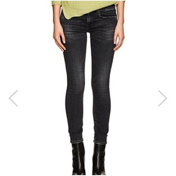 R13 Denim - R13 Low Skinny jeans 27 black gray designer denim grunge casual classic Y2K